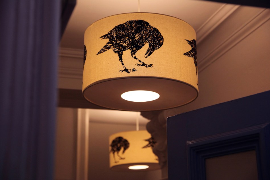 Corvids in the corridor