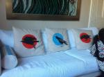3 Corvid Cushions